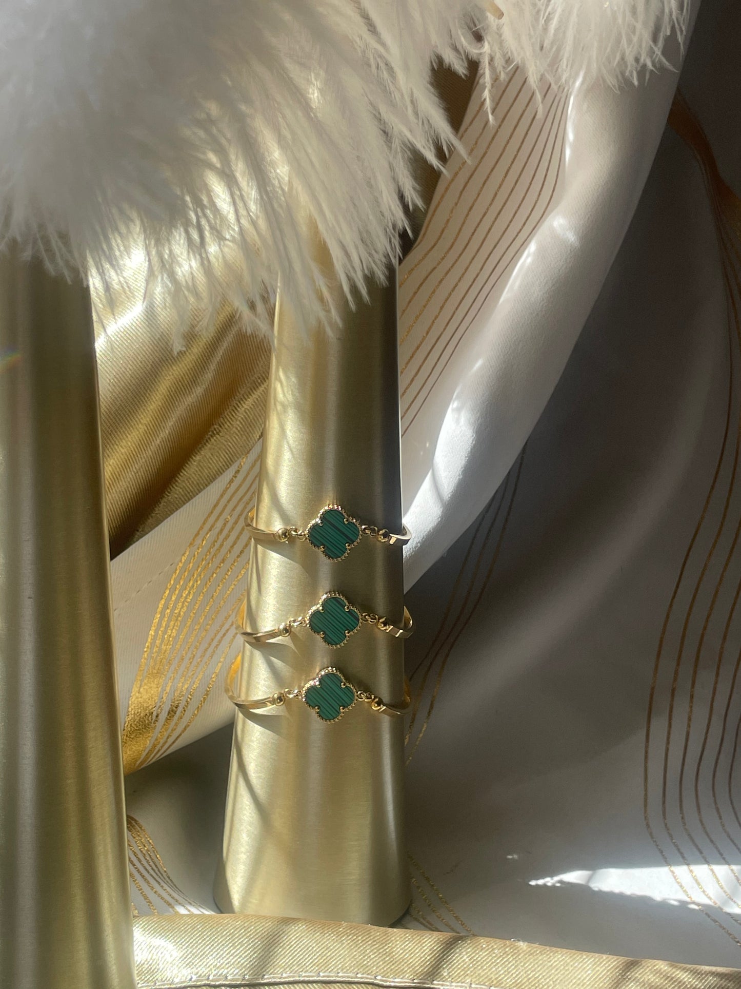 Clover “Emerald” Bracelet