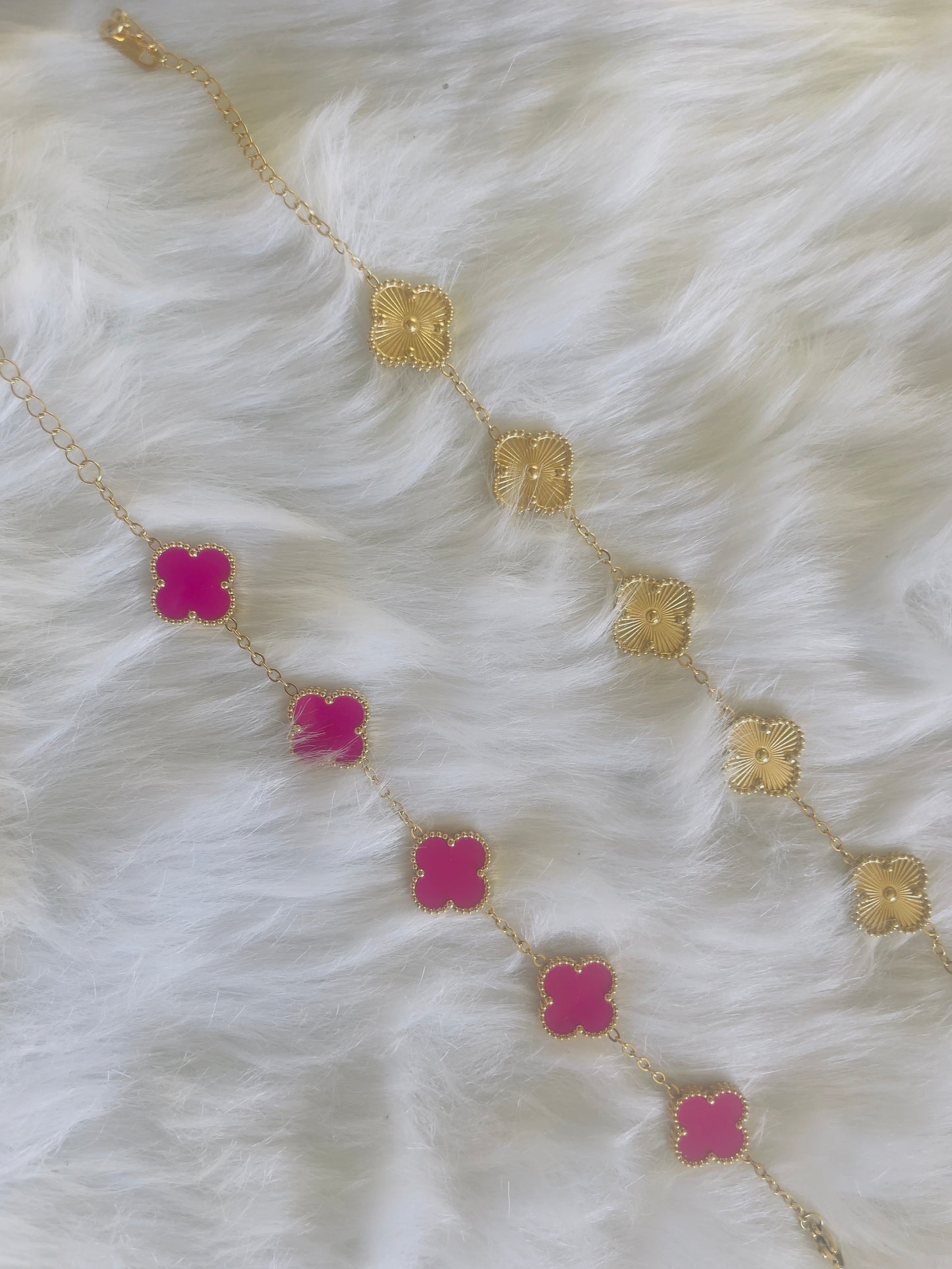 Clover Wrap Around Bracelet