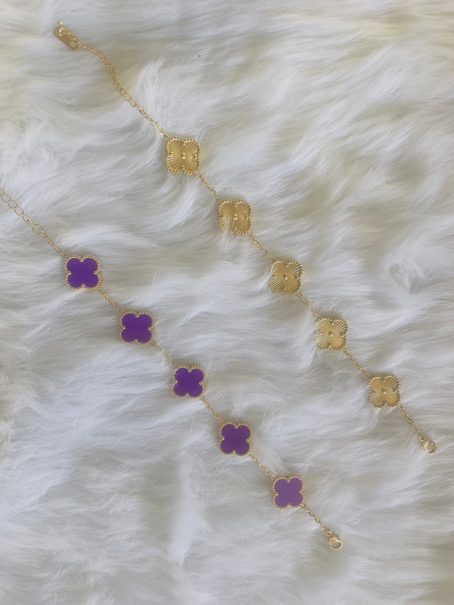 Clover Wrap Around Bracelet