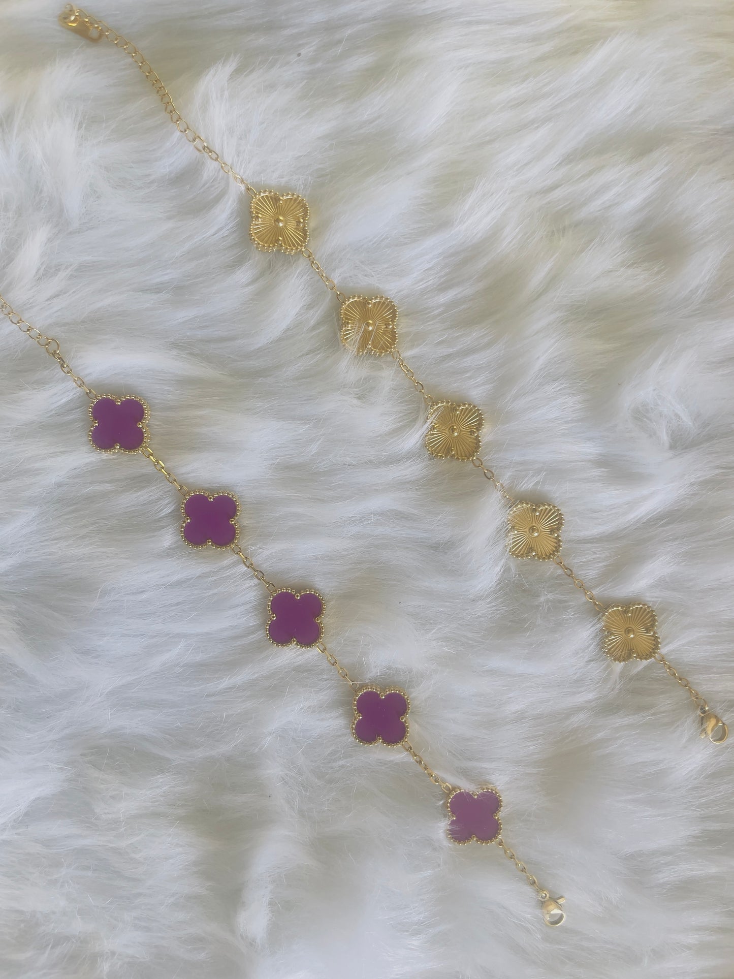 Clover Wrap Around Bracelet