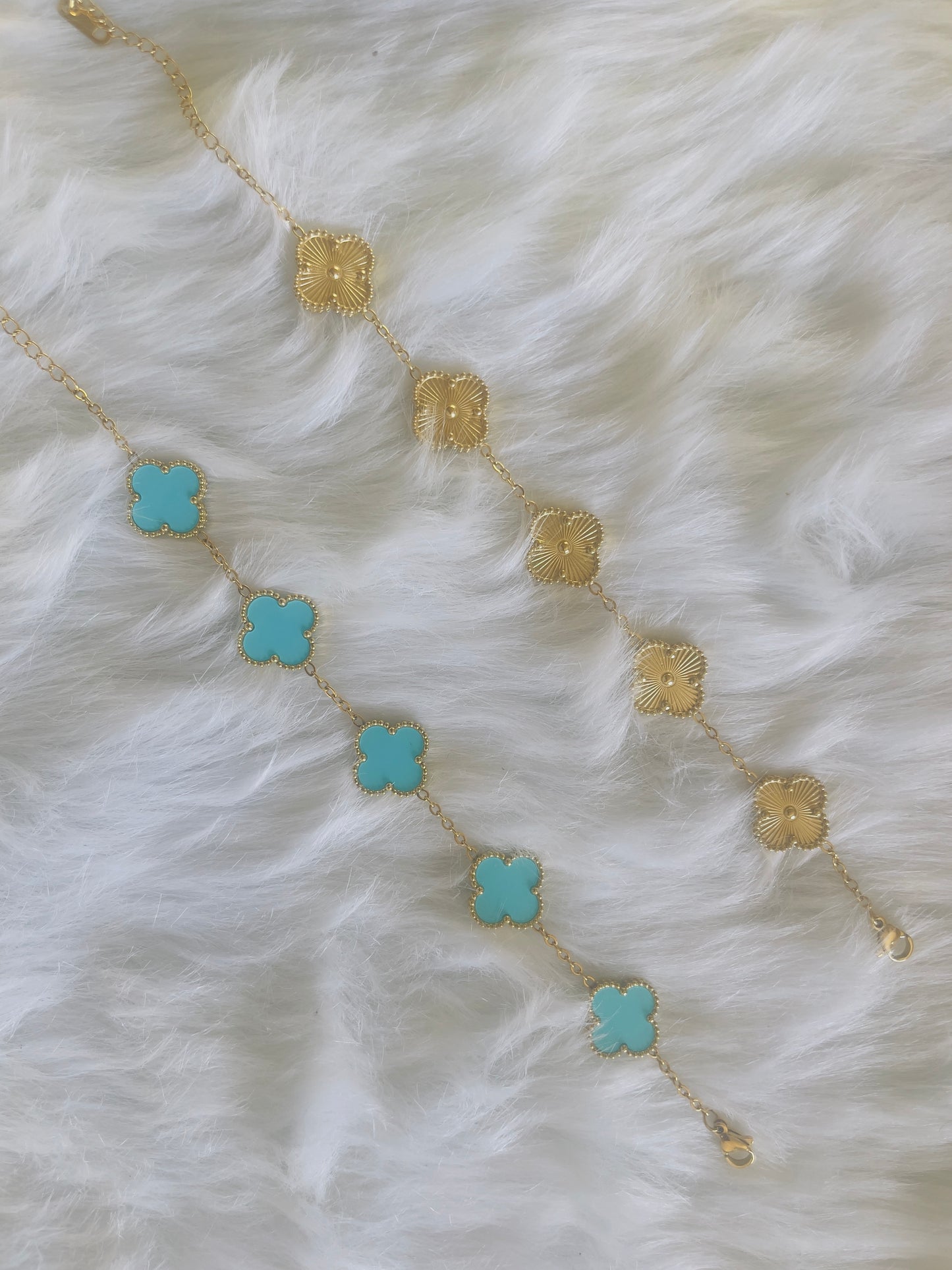 Clover Wrap Around Bracelet