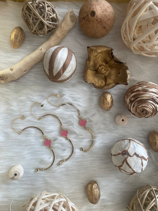 Clover “Pretty In Pink” Bracelet